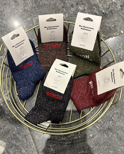 Chaussettes à paillettes