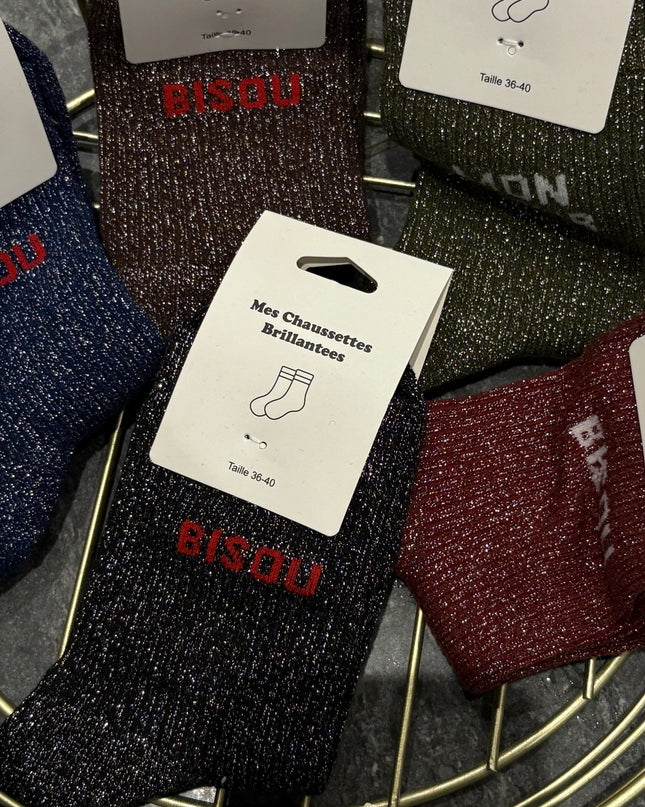 Chaussettes à paillettes