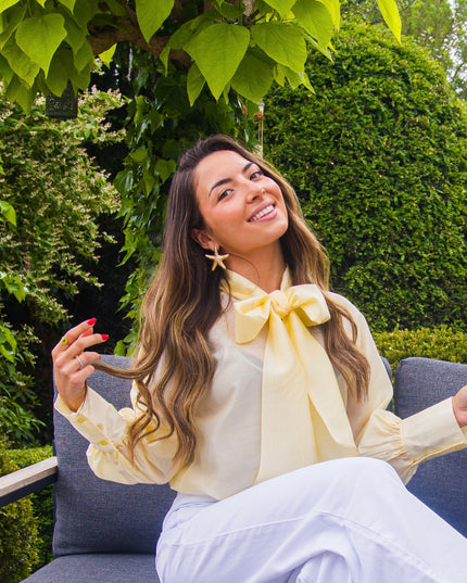 Chemisier Jaune Lucia