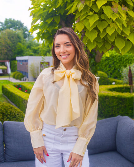 Chemisier Jaune Lucia