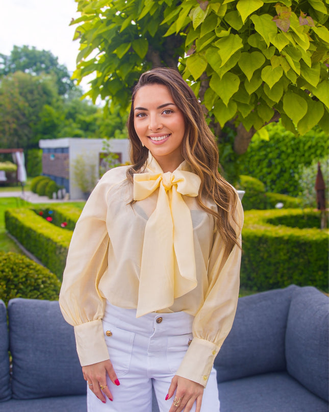 Chemisier Jaune Lucia